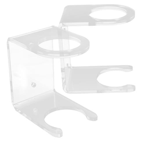 Mikikit Baseball Bat Wall Mount Display Rack 2pcs Holder for Baseball Bats Display Case Space-saving Organizer