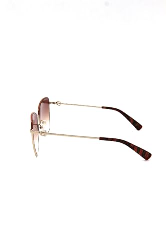 Longchamp Light Brown Gradient Square Ladies Sunglasses LO153S 737 594