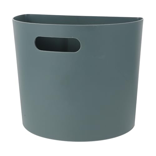 Caneca de basura pequeña para cocina, colgante, verde