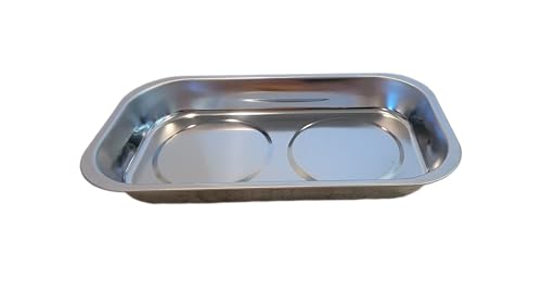 Mechanic Magnetic Chrome Tray Cup Holder Automotive Tool Socket Nut Bolt Parts