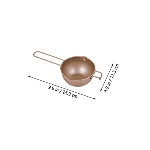 Olla para derretir chocolate de acero carbon marrón miniatura 2