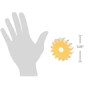 Collinspaintingdistressedwoodflowerpetalsshelfsittersmallyellowdaisy Urban Country Home Decor Collins painting distressed wood flower petals shelf sitter small yellow daisy urban country home decor