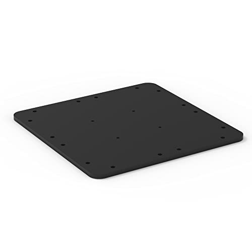 Purple Leaf Offset Patio Umbrella Steel Plate Base, 15.75"(L) X 15.75"(W) X 0.39''(Thk) #TOP1