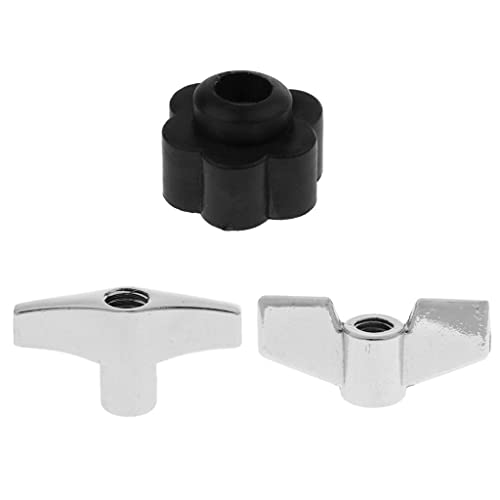 Baosity Kit de Tornillos para Platillos de Batería 3 Piezas miniatura 4