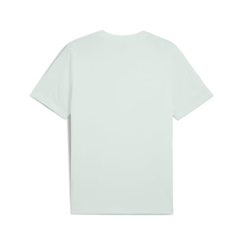 PUMA Unisex ESS Small No. 1 Logo Tee (s) T-Shirts, Peaceful Blue, M – Ansicht 4
