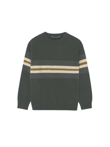 Jersey Nukutavake Mayoral de punto en bloques bicolor pinsapo con acabados elásticos de niño