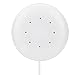 Kodrily DIY Pillow Speaker, ABS 3.5mm Mini Stereo Speaker Wired, Diameter 2.4in Thickness 0.6in Under Pillow Speakers for Sleeping MP3 MP4 Mobile Phone Portable CD, White