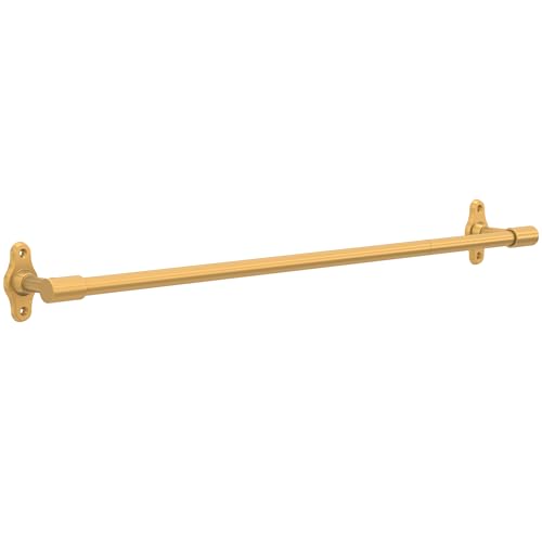 Franklin Brass Calloway (1-Pack) 18'' Towel Rack w/ 6' Extender for Bathroom Satin Gold Towel Bar...