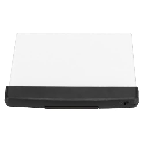 Gsycle LED Flat Reading Light, Clear Book Light Lamp Book Full Page Light Panel Plate Lamp Board for Reading in Bed at Night