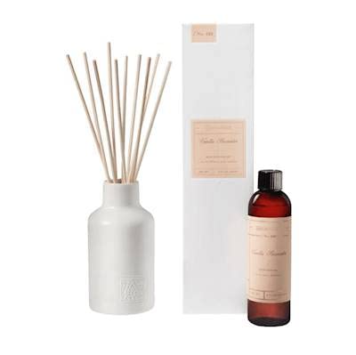 Aromatique Vanilla Rosewater Reed Diffuser Gift Set Ceramic Vessel
