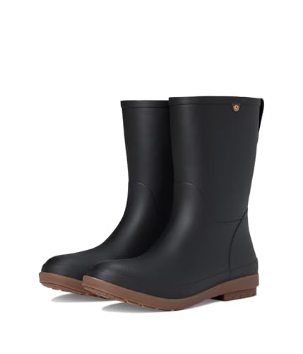 Bogs Women's Amanda II Mid, Black, 7 Medium