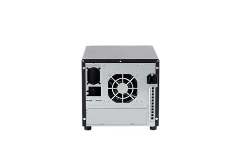 Image of 4 + 1 Bay DIY NAS Case, 4 x 2.5″ / 3.5″ Tray + 1 x 2.5″ Internal Bay. MB ITX. PSU Flex. Front USB 3.0 8cm Chassis Fan Hot Swap Backplane. Network Attached Storage Private Cloud Enclosure.