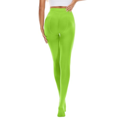 Image of Century Star Womens Tights Opaque Ballet Dance Stockings Tummy Control Top Pantyhose Run Resistant 80D High Waist Leggings