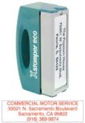 Xstamper Self-Inking Return Address Pocket Stamp (4 Lines)