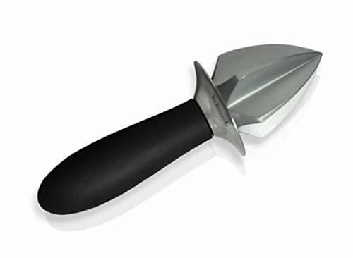 Vinbouquet FIK 012 - Exprimidor Acero Inoxidable, Idóneo para todos los cítricos, Color Negro, 21 x 7 x 6.5 cm