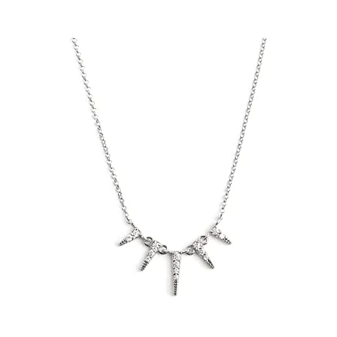 SINGULARU ® - Rolling Spark Necklace - Women's Jewelry, one size, Silver Precious Metals, Not applicable Cover