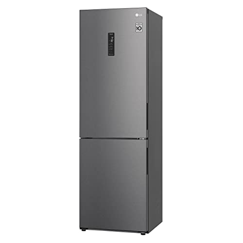 LG-GBP61DSXGC-Frigorifico-Combi-No-Frost-186cm-con-congelador-compresor-Smart-Inverter-341-litros-color-Inox-Antihuellas