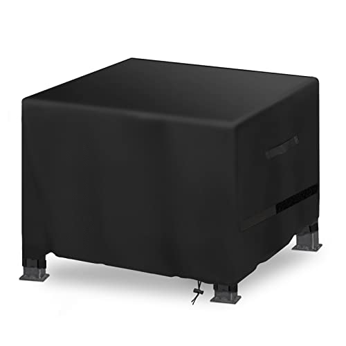 GARPROVM Gas Feuerstelle Abdeckung Quadrat, 91x91x63cm Feuerschale...