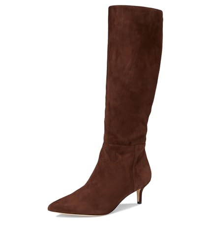 Lauren Ralph Lauren Women's McKay Suede Tall Boots Heel Knee High2