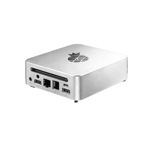 Image of ClawPC A1 Mini AI Agent Mini PC, AMD Ryzen 5, WiFi 6, OpenClaw Ready, Multi-Display Support, Silver Aluminum Compact Desktop