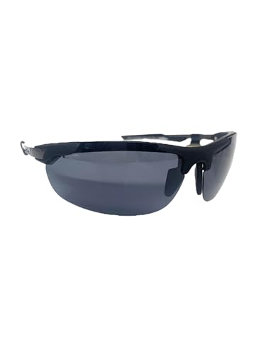 Foster grant Ironman Polarized wrap sports Sunglasses Starter black gunmetal color with grey lenses. 100% UV protection.