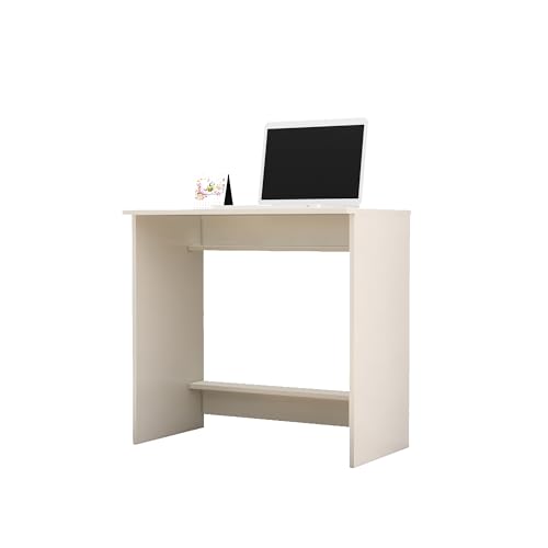 Image of Bniture Wooden Study Table for Home | Engineered Wood Laptop Study Table | Multi Purpose Office Desk for Laptop, Computer, Writing | Table for Study | Workstation Home & Office | Frosty White