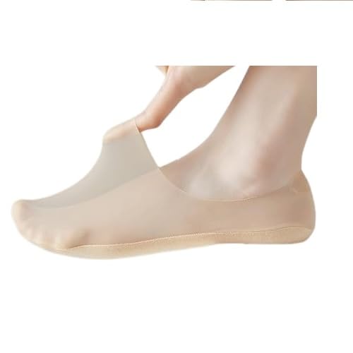 zevesty No Show Socks Nylon Ankle Socks Breathable Ankle Boat Socks for Loafers, Sneakers & Flats Shoes Non-Slip Short Sneaker Half Socks Low Cut Liners Loafers Cotton Odour Free Hidden Socks 1 Pair-picture-55