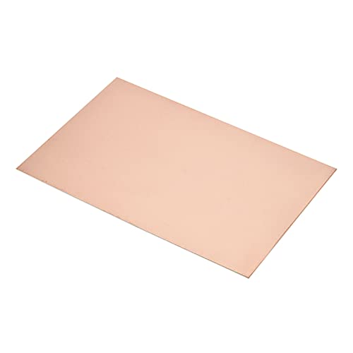 YOKIVE PCB Rame Rivestito Scheda, FR4 Lato singolo Vuoto Circuito Schede, Ottimo per Elettronica Hobby, Acquaforte, Circuito Progetti (200mmx150mmx1mm)