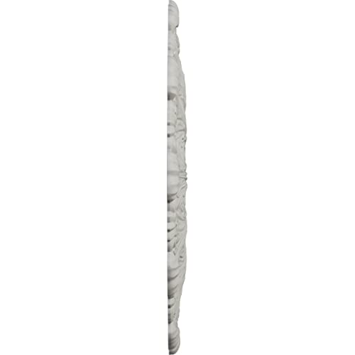 Image of Ekena Millwork CM31DUPCF - 31 inchOD x 1 1 /2 inchP Durham Ceiling Medallion (Fits Canopies up to 4 1 /4 inch) - Ceiling Medallion, Pot of Cream