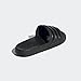 adidas Unisex Shower Slide Sandal, Core Black/Core Black/Core Black, 10 US Men