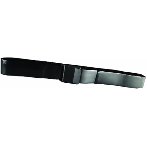 Secure Safety Solutions SPGB-60B 60 in. Vinyl Coated Transfer Gait Belt for Seniors Easy Clean Elderly Patient Safety Aid for Caregiver, Nurses, Physical Therapy Cover