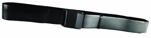 Secure SPGB-60B EZ Clean Vinyl Gait Belt for Elderly, Easy to Clean Plastic Transfer Belt, Stand Assist Aid for Seniors, Patient Caregivers, Nurses, Physical Therapy