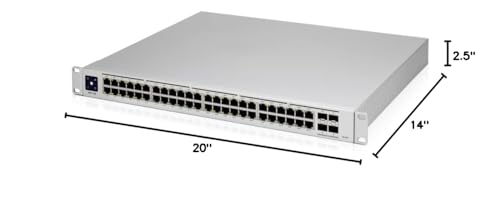 Image of UBIQUITI UNIFI USW-PRO-48-POE LAYER 3 SWITCH