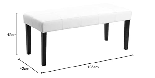 Panca letto - imbottita (119 x 42 x 45 cm)
