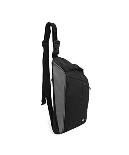 Everest Daily Sling Bag, Black/Gray, One Size