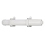 TCP 60W Tubular Heater, Energy Efficient Background Heater for Greenhouses, Sheds, Garages, Airing Cupboards & Pet Areas, Safe Frost Protection, Wall or Floor Mount, White