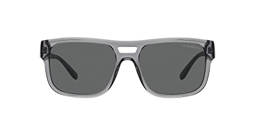 Emporio Armani Men's Ea4197 Rectangular Sunglasses