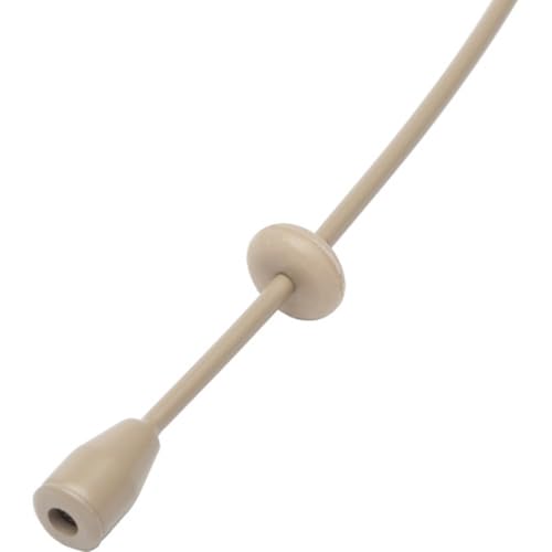 SAMSON DE10x Omnidirectional Miniature Headset Microphone for Wireless Transmitters | Beige with Colorful Headset Microphone Windscreens (2 Items)