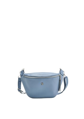 Bumbag s.Oliver blue - Sac banane en toile bleue réglable