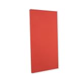 Pannello Fonoassorbente Flat Panel Poster (120x60cm, 99 Carota) Made in Italy | con tasselli per il posizionamento a parete e a soffitto | Montaggio facile | Keyhelm