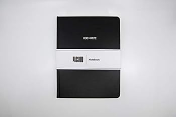 Hardcover Read Write Black Journal: Linen Hardcover 192 Lined & Blank Pages 7 X 9" Journal (Notebook, Sketchbook) Book