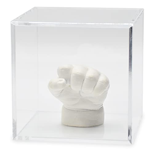 Lucky Hands® Cube en Verre Acrylique (10 x 10 x 10 cm, sans Sol en Feutre) Cover