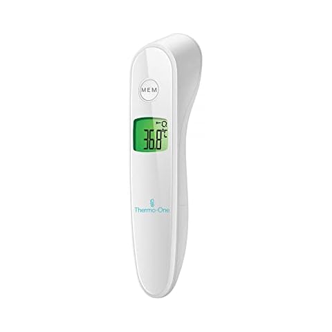 Lepu Fieberthermometer Infrarot Digitales Kontaktlos Thermometer Ohr- und Stirnthermometer mit LCD-Bildschirm Cover