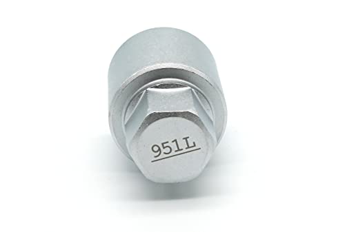 Image of TEMO #951L Anti-Theft Wheel Lug Nut Removal Socket Key 3439 for Volvo
