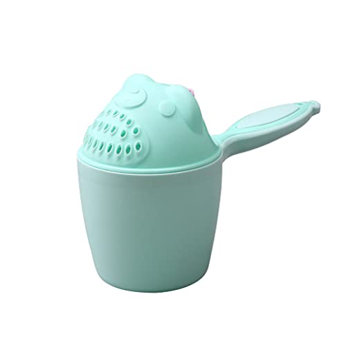 Cartoon Baby Bath Waterfall Rinser Kids Shampoo Rinse Cup Bath Shower Washing for Head Cup Baby Shower Spoons