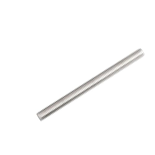 Kangsiyu 1-10個 M6 M8 304 ステンレススチール フルスレッド ロッド スクリューロッド ヘッドレス ボルト スレッド スタッド(M8x110mm(1個))