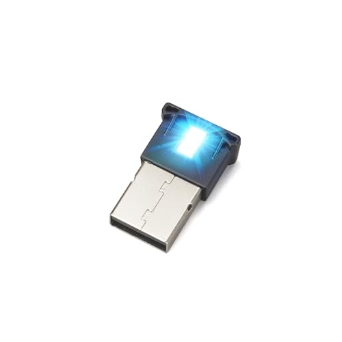 Image of AOZITA Mini USB LED RGB Light Brightness Adjustable 8 Color Changeable for Car, Laptop, Keyboard. Atmosphere Smart Night Lamp for Home Decoration (DC : 5V) (Quantity: 1)