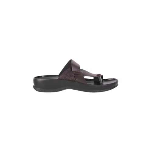 Image of Mochi Men Comfort Leather Chappal For Regular Use