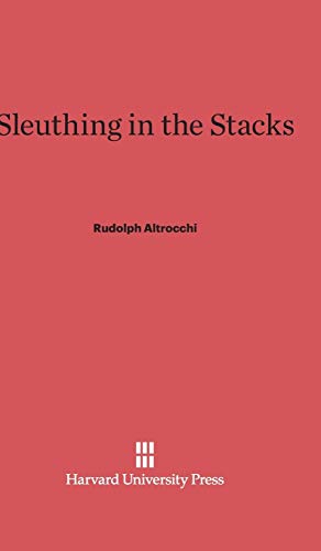 Sleuthing in the Stacks view 2
