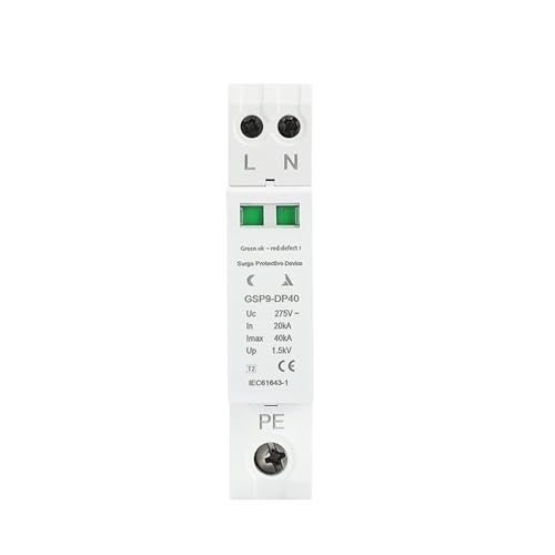 Parafoudre GSP9 1P + N pour sécuriser la maison pendant l'orage